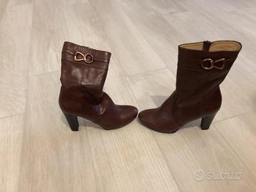 Stivali donna in pelle NUOVI N.40