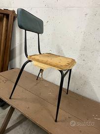 SEDIA ANNI 50 DA RIFODERARE