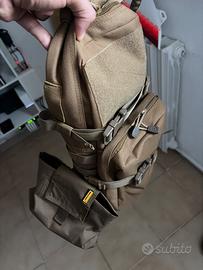 Zaino tan softair con camelback