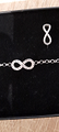 Bracciale e anello infiniti argento s925