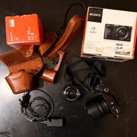 Sony alpha a6000 +2obbiettivi + accesori