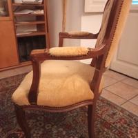 POLTRONA LUIGI XV PER SALOTTO O CAMERA DA LETTO