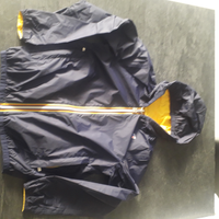 GIACCA K-WAY DOUBLE FACE 10 YEARS col. Blu/Giallo