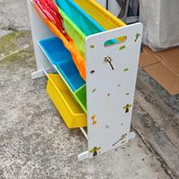 Libreria porta giochi bambini