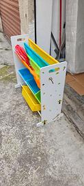 Libreria porta giochi bambini