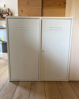 Mobile IKEA IVAR con ante e serratura – in metallo