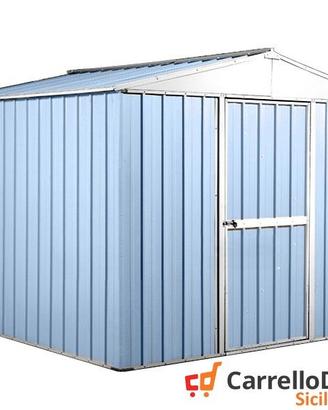 Box porta attrezzi lamiera 276x260 azzurro