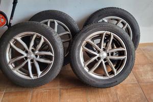 Gomme  termiche + cerchi in lega 235 55 R18