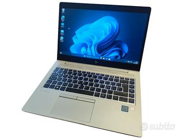 hp Elite book 840 G5 i7 16 GB RAM SSD 256