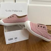 Scarpine Rosa pastello Lola Palacios (taglia 30)
