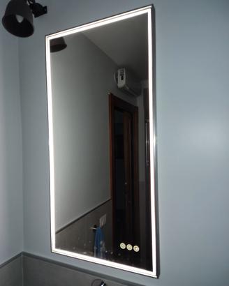 specchio a led 45x90