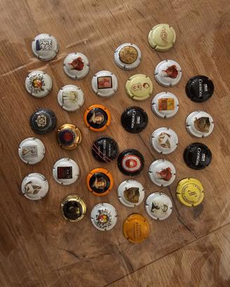 Lotto Capsule Spumante e Champagne da Collezione