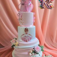 Torta scenografica ballerina 238