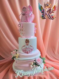 Torta scenografica ballerina 238