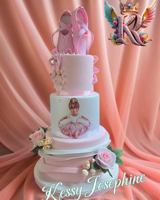 Torta scenografica ballerina 238