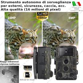 Camera sicurezza mimetica occultabile infrarossi