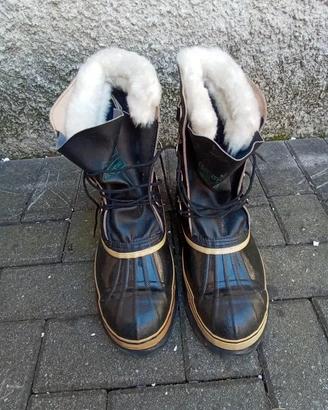 Stivali da neve doposci Sorel colore nero made in