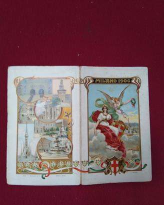 CARTA TOPOGRAFICA CITTA' DI MILANO, «LIEBIG» 1906