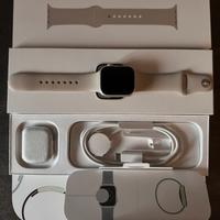 Apple Watch 9 + Cinturino Starlight