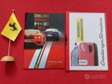 Ferrari Challenge Stradale Brochure e Dispensa SAT