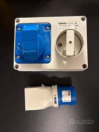 Presa interbloccata 220 volt gewiss