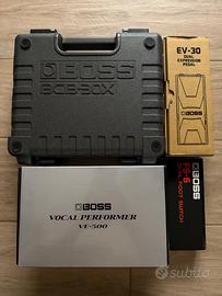 Boss VE-500 + EV-30 + FS-6 + case – bundle