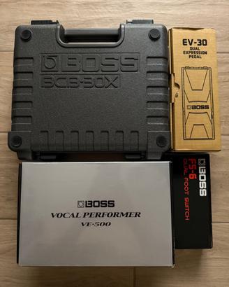 Boss VE-500 + EV-30 + FS-6 + case – bundle