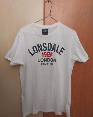 T-Shirt Lonsdale bianca L