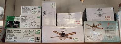 nuovi ventilatori da soffitto vari