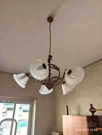 Lampadario a Sospensione Rustico/Classico