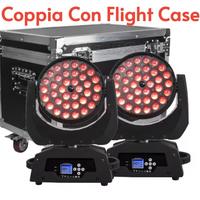 Teste Mobili Wash Zoom Led 36x18w RGBWAUV + Baule