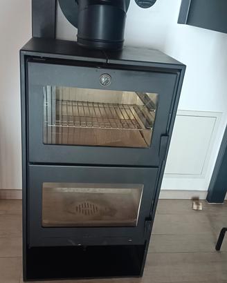 Stufa a legna lacunza 7 kw