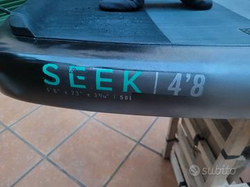 Tavola da wingfoil della NORTH  SEEK 4.8