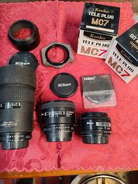 blocco obbiettivi Nikon