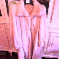 Pelliccia di visone bianco