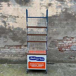Espositore su ruote