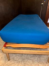 letto singolo (con rete e materasso)