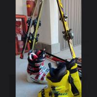 Sci carving recenti completi e scarponi varie mis