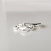 orecchini cerchio argento 