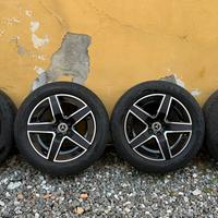 Set 4 ruote complete con cerchi originali Mercedes