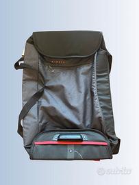 trolley Kipsta 70 litri, colore nero/grigio