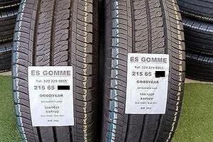 2 gomme 215 65 15C GOODYEAR RIF392