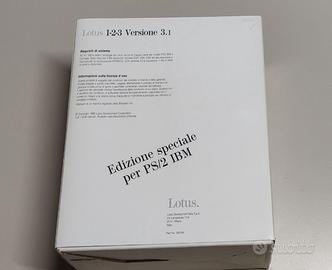 programma software lotus 123 completo di manuali