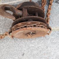 Paranco 500 kg. + catena sollevamento