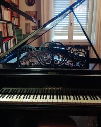 PIANOFORTE NERO BLüTHNER 3/4 DI CODA