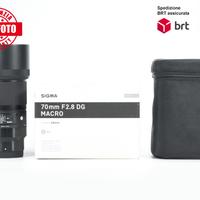 Sigma 70 F2.8 DG Art Macro (Sony)