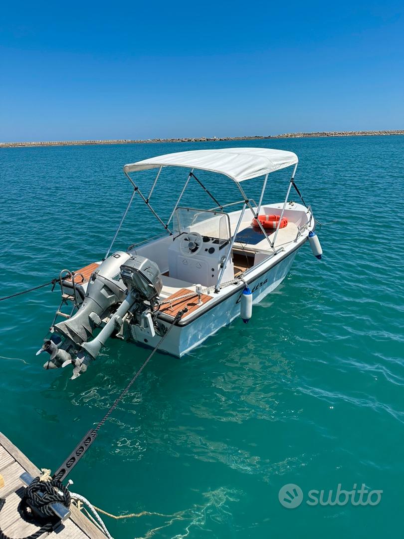 Barca open 5.50m motori Honda 40cv e 5cv 4 tempi - Nautica In vendita a ...