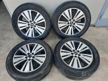 4 cerchi in lega 18 originali kia sportage