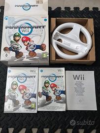 Mario Kart Wii – Scatola originale + Volante
