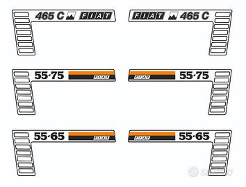 Adesivi trattore FIAT 55-65 / 55-75 / 465 C